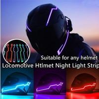 Gambar Set Stiker Lampu Led Strip Helm Motor Safety Warning Malam Helmet tron - Biru Muda dari Lbagstoremall undefined 1 Tokopedia