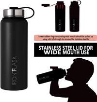 Gambar Iron Flask Sports Water Bottle - 40 Oz, 3 Lids (Straw Lid) usa dari PATRA ID undefined 3 Tokopedia