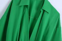 Gambar Dress Midi Hijau Tali Samping dari saluvstore undefined 3 Tokopedia