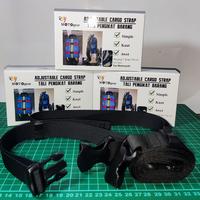 Gambar Adjustable cargo strap/Tali pengikat barang buat motor, Nylon 2 meter - Hitam dari Ray Motogear undefined 2 Tokopedia