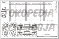 Gambar POLA MINIATUR TRUK MITSUBISHI CANTER (TRUK OLENG / TRUK CABE) OYI - Skala 10 dari rcmjogja undefined 3 Tokopedia
