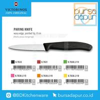 Gambar Pisau Gerigi 6.7636.L114 Victorinox Paring Knife Wavy Edge 8 cm Green dari Bursa Dapur Mall undefined 3 Tokopedia