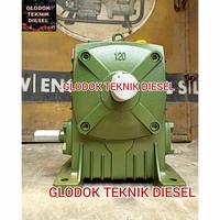 Gambar TRANZGEAR SPEED REDUCER GEAR BOX WPA 120 Ratio 10 - 60 GEARBOX - 1:30 dari Glodok Diesel undefined 2 Tokopedia