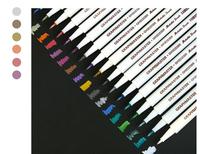 Gambar Metallic Color Pen Brush Pen Metalik Drawing Creative Spidol warna - M01 dari pick.minimalism undefined 2 Tokopedia
