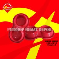 Gambar Tempat Makan hewan Anti Semut Double Anjing Kucing pet bowl cat dog - BULAT dari Petshop Hemat Depok undefined 2 Tokopedia
