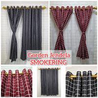Gambar GORDEN JENDELA - KORDEN JENDELA SMOKERING - HORDENG JENDELA KAMAR - POLOS SAGE, TINGGI 120CM dari Boneka Lintang undefined 3 Tokopedia