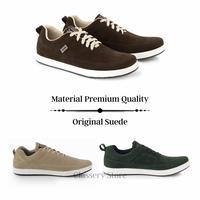 Gambar Sepatu Casual Pria Original / Sepatu Kets Pria Kerja Kuliah Terbaru - Coklat Tua, 39 dari Classery Store undefined 1 Tokopedia
