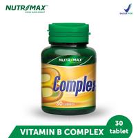 Gambar NUTRIMAX Vitamin B Complex (Kompleks) isi 30 tablet - Anti Stress dari Rocket Store Jakarta undefined 1 Tokopedia