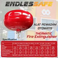 Gambar APAR Thermatic / Alat Pemadam Otomatis Gantung Plafon Atap Termatik dari gudangsafetycom undefined 1 Tokopedia