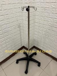 Gambar Tiang Infus Stainless Kaki 5 Pengait 4 dari Sumber Maju Gas SMG undefined 2 Tokopedia