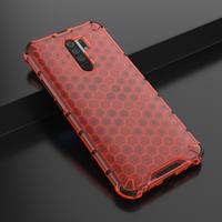 Gambar Xiaomi Redmi 9 Honeycomb Hybrid Rugged Clear Armor Case Shockproof - Hijau dari Megascarlet undefined 4 Tokopedia