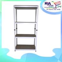 Gambar Mystar Rak Besi (Boltless) 350 mm x 900 mm x 1800 mm MDF - 4 LEVELS dari KSA STORE MEDAN undefined 5 Tokopedia