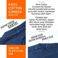 Gambar Kaos Batik Kaos Etnik Dayak Original Distro Pria - Navy, XL dari boowshop undefined 3 Tokopedia