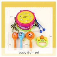 Gambar Mainan Edukasi Anak Bayi Drum Set 5 Pcs dari Ciustoys undefined 3 Tokopedia