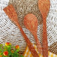 Gambar peralatan dapur kayu kelapa - sendok spatula dari Aren Handicraft undefined 2 Tokopedia
