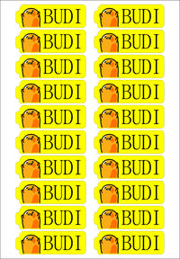 Gambar stiker label nama buku sekolah custom nama anak sendiri - 6x2cm dari stickerdindingbandung undefined 4 Tokopedia
