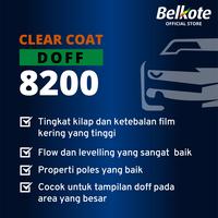 Gambar Clear Coat / Pernis / Varnish BELKOTE PU 2K 8200 Doff (0.3L) cat mobil dari Belkote undefined 2 Tokopedia