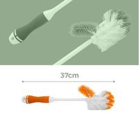 Gambar BAGUS Sikat WC Sikat Toilet Sikat 2 in 1 Sikat Nilon Tipe 348 dari Cleaning equipment 3M undefined 2 Tokopedia