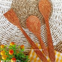 Gambar peralatan dapur kayu kelapa - sendok spatula dari Aren Handicraft undefined 3 Tokopedia