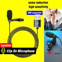 Gambar L20 Mic USB Clip On Microphone Jepit Mikrofon Kabel PC Laptop Komputer dari CCTV Distro undefined 4 Tokopedia