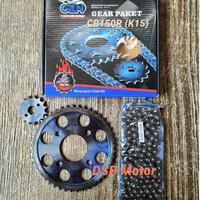 Gambar GEAR GIR SET PAKET RACING HONDA CB150R-CB 150R (K15) 15T-45T GRADE A dari DSP MOTOR undefined 1 Tokopedia
