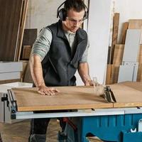 Gambar Bosch GTS 254 1800W 254MM Table Saw w/ Stand / Mesin Gergaji Meja dari Teknikmart undefined 5 Tokopedia