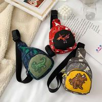 Gambar TAS SELEMPANG ANAK MOTIF DINO / SLING BAG ANAK - Merah dari JXYBABYCLOTHES undefined 1 Tokopedia