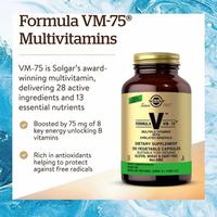 Gambar Solgar Formula Vm-75, Vitamin A, B6, B12, C, D, E, Biotin, Magnesium dari gentamardhan undefined 3 Tokopedia