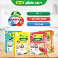Gambar Milna Bubur Instant Bayi 6+ Bulan Reguler 120 gr | MPASI Baby 120gr - Beras Merah dari Najmi Baby and Kids undefined 2 Tokopedia