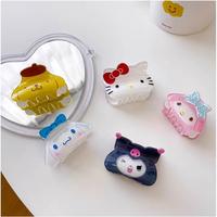 Gambar Jepit Rambut Hello Kitty / Jepitan Rambut My Melody Cinnamoroll Pompom - Merah, Standart dari Fairy Kingdom undefined 3 Tokopedia