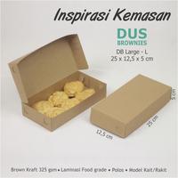 Gambar Kemasan Kue Brownies/Dus Brownies / Box Kue Bahan Kraft M dari RumahMOCA undefined 5 Tokopedia