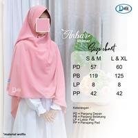 Gambar KHIMAR ANBAR/ Hijab Syari Anbar by Dafa Collection - Pink, S dari Dafa Collection Pusat undefined 4 Tokopedia