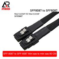 Gambar SFF-8087 to SFF-8087 Mini SAS to Mini SAS 80 CM dari AR Stand undefined 1 Tokopedia