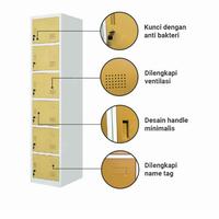Gambar Krisbow Loker 6 Pintu - Kuning Tua dari ARVIN SELLER undefined 3 Tokopedia