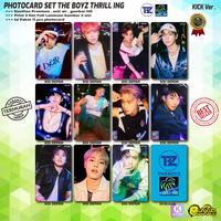 Gambar PHOTOCARD SET PC KPOP PREMIUM THE BOYZ THRILLING (PRINT 2 SISI 11PCS) - KICK dari WHYCUT KPOP_NEW undefined 1 Tokopedia