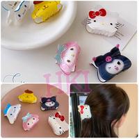 Gambar Jepit Rambut Hello Kitty / Jepitan Rambut My Melody Cinnamoroll Pompom - Merah, Standart dari Fairy Kingdom undefined 2 Tokopedia