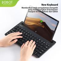 Gambar ROBOT KB10 BLACK MULTI DEVICE BLUETOOTH+2.4G WIRELESS MINI KEYBOARD dari btgcom undefined 5 Tokopedia