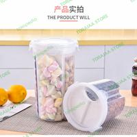 Gambar Toples Wadah Penyimpanan Beras Sereal 4 Slot Toples Large Makanan FSC1 dari TORAJAA STORE undefined 2 Tokopedia