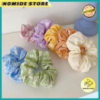 Gambar SCRUNCHIE IKAT RAMBUT WANITA KOREA AKSESORIS RAMBUT KERUT BUNGA AK53 - AK53-1 YELLOW dari NOMIDE STORE undefined 1 Tokopedia