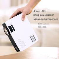 Gambar LCD Proyektor / Proyektor Video 1080P 1800 Lumens Putih AUN AKEY1 dari JLSMarket undefined 5 Tokopedia