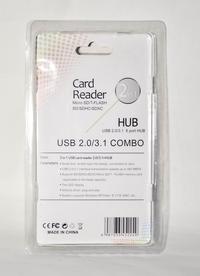 Gambar 2 in 1 USB Hub 6 Port Combo Card Reader SD/TF Card dari CamOnCamOn undefined 5 Tokopedia