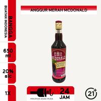 Gambar Anggur Merah McDonald 650ml mirip Anggur Merah Orang Tua dari Minuman Mall undefined 1 Tokopedia