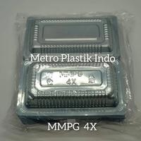Gambar 100pcs Mika Plastik MMPG 4x | 4xc | Mika Kue Makanan Uk 4X | 4XC - MMPG  4XC dari Metro plastik indo undefined 2 Tokopedia