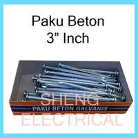 Gambar Paku Beton 3" Galvanis Daichi 3 Inch inci 3in 7,5 cm 7.5cm 7.5 cm dari Sheng Electrical undefined 1 Tokopedia