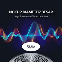 Gambar MINISO Microphone Mikropon Mikrofon Mini Ponsel Microphone Aksesori - Silver dari minisoshopid undefined 3 Tokopedia