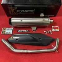 Gambar Knalpot Standar Racing Stainless K RACE KRACE All New NMAX 2020 UP dari Champion Speed Shop 382 undefined 3 Tokopedia