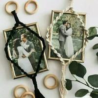 Gambar Macrame Tempat Foto / Display Foto Gantung Polaroid Boho - Gambar 1, Putih dari ARRAULLY COLLECTION undefined 2 Tokopedia