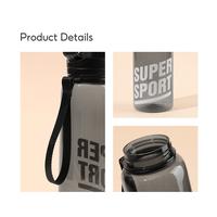 Gambar MINISO Botol Bouncing Tritan Dengan Tali Cangkir Minum Botol 700ml - Hitam dari minisoshopid undefined 2 Tokopedia