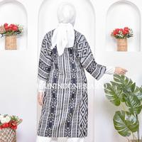 Gambar KI Outer Kimono Alesha Abu - Abu-abu, 4 dari KainIndonesiaCo Jakarta Timur 4 Tokopedia