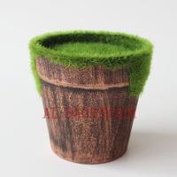 Gambar POT PLASTIK BULAT BUSA LUMUT P01-1 POT BUNGA ARTIFICIAL - EMAS dari GUDANG AB undefined 3 Tokopedia